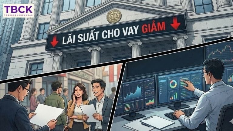 Chiến lược khi ngân hàng giảm lãi suất cho vay 