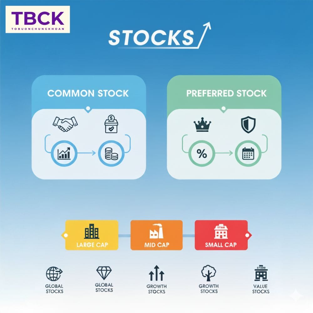 Phân loại cổ phiếu theo hình thức sở hữu