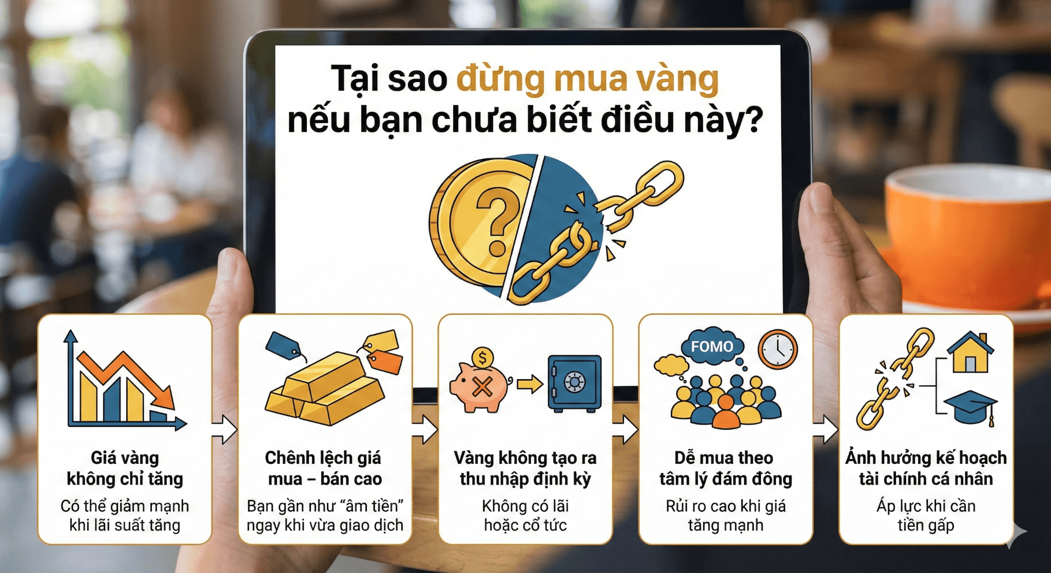 Tại sao đừng mua vàng nếu bạn chưa biết điều này?