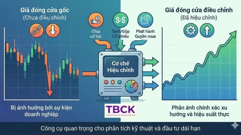 Giá đóng cửa điều chỉnh là gì?