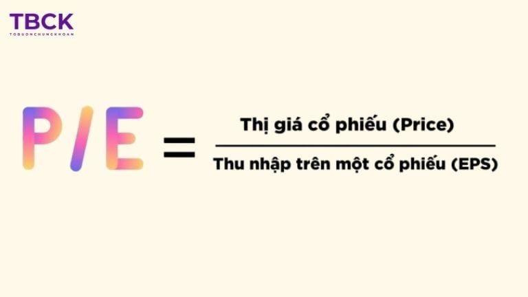 Công thức và cách tính P/E