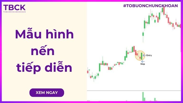 Mô hình nến tiếp diễn thông dụng dành cho nhà đầu tư